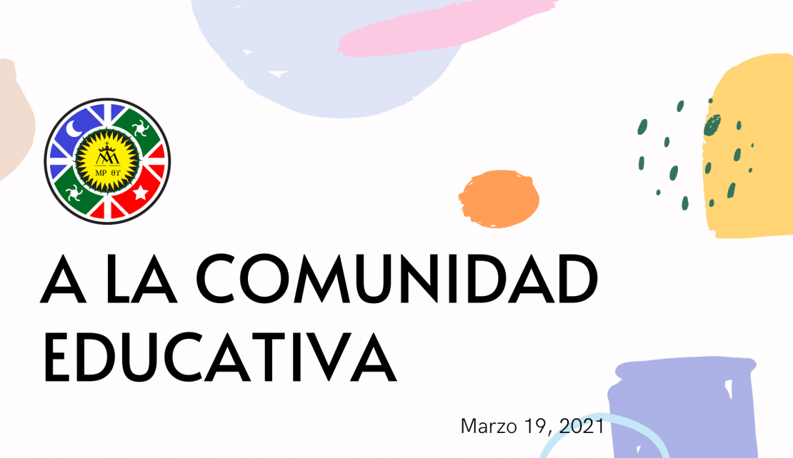Comunicado a las familias - 19 Marzo